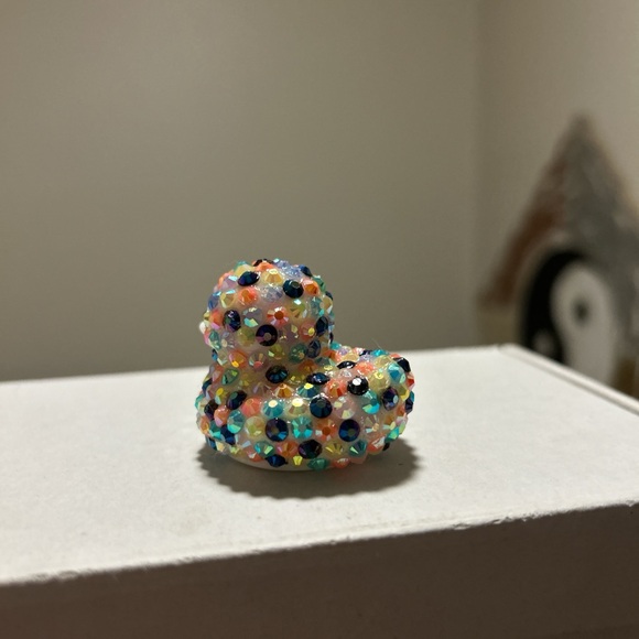 Multicolor Rhinestone Rubber Duck - Picture 2 of 4